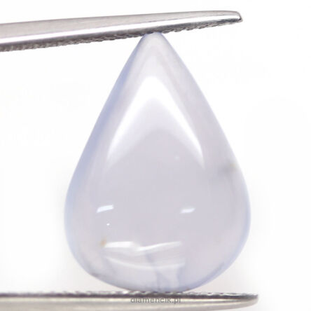 Chalcedon lawendowy kaboszon 18,5x13,5 mm