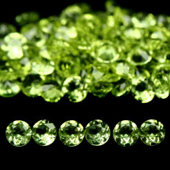 Perydot oliwin fasetowany 2,3 mm 103 szt.