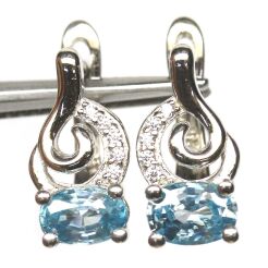 Kolczyki z cyrkonami