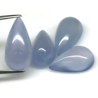 Chalcedon lawendowy 4 szt.