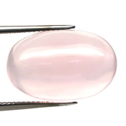 Różowy kwarc kaboszon 19,5x13 mm