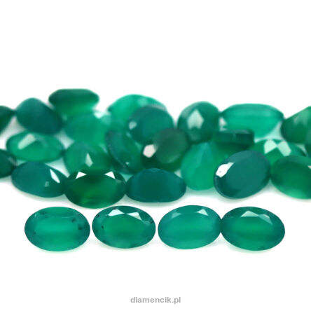 Agat fasetowany 6x4 mm 24 szt.