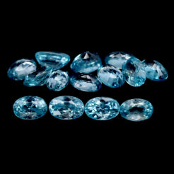 Cyrkon fasetowany 6x4 mm 14 szt.