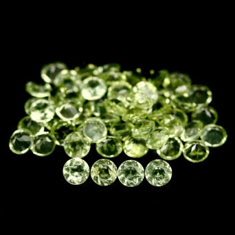 Perydot oliwin fasetowany 2,5 mm 56 szt.